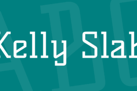 Kelly Slab Font