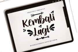 Kembali Lagi Font
