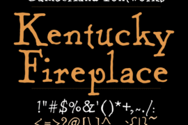 Kentucky Fireplace Font