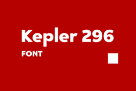 Kepler 296 Font