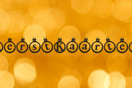 KerstKaarten Font