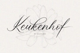 Keukenhof Font