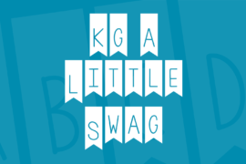 KG A Little Swag Font