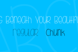 KG Beneath Your Beautiful Font Family