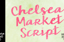 KG Chelsea Market Script Font