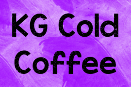 KG Cold Coffee Font
