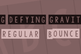 KG Defying Gravity Font Family