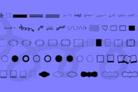 KG Flavor and Frames Three Font