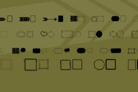 KG Flavor And Frames Two Font