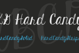 KG Hard Candy Font Family