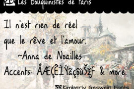 KG Les Bouquinistes de Paris Font