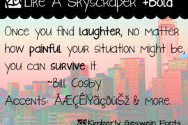 KG Like A Skyscraper Font Family