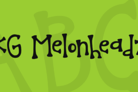 KG Melonheadz Font