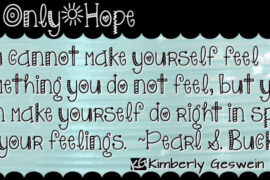 KG Only*Hope Font