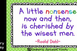 KG Primary Whimsy Font