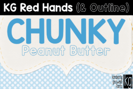 KG Red Hands Font Family