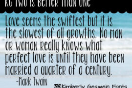 KG Two is Better Than One Font