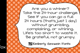 KG What Does the Fox Say Font