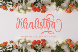 Khalistha Demo Font