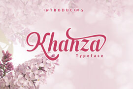 Khanza Font