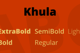 Khula Font Family