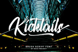 Kicktails Demo Font