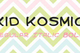 Kid Kosmic Font Family
