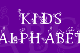 Kids Alphabet Font