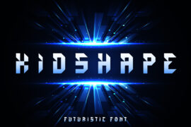 Kids Shape-Basic Font