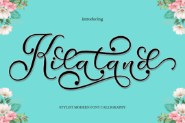 Kilatand demo Font