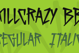 KillCrazy BB Font Family