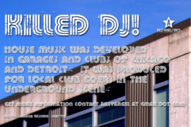 KILLED DJ Font