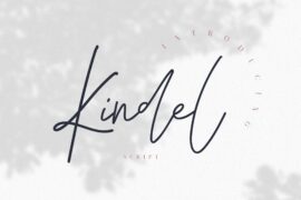 KindelScript Font