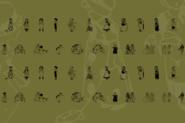 Kinder-Vignetten Font