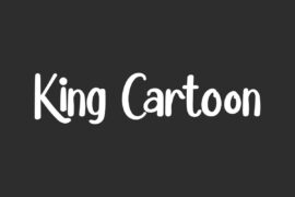 King Cartoon Demo Font