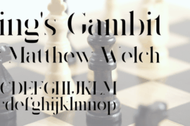King’s Gambit Font