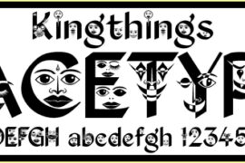 Kingthings Facetype Font