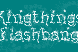 Kingthings Flashbang Font