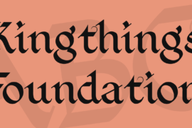 Kingthings Foundation Font