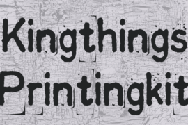 Kingthings Printingkit Font