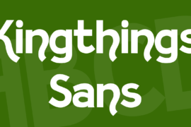 Kingthings Sans Font