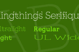 Kingthings Serifique Font Family