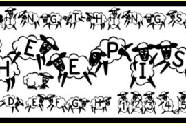 Kingthings Sheepishly Font