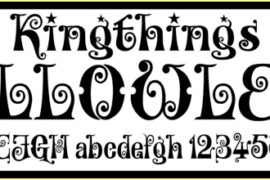 Kingthings Willowless Font