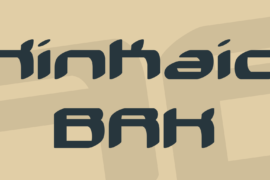 Kinkaid BRK Font