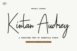 Kintan Audrey Font