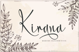 Kirana- PERSONAL USE Font