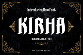 KIRHA Font