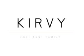 Kirvy Font Family
