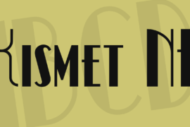 Kismet NF Font